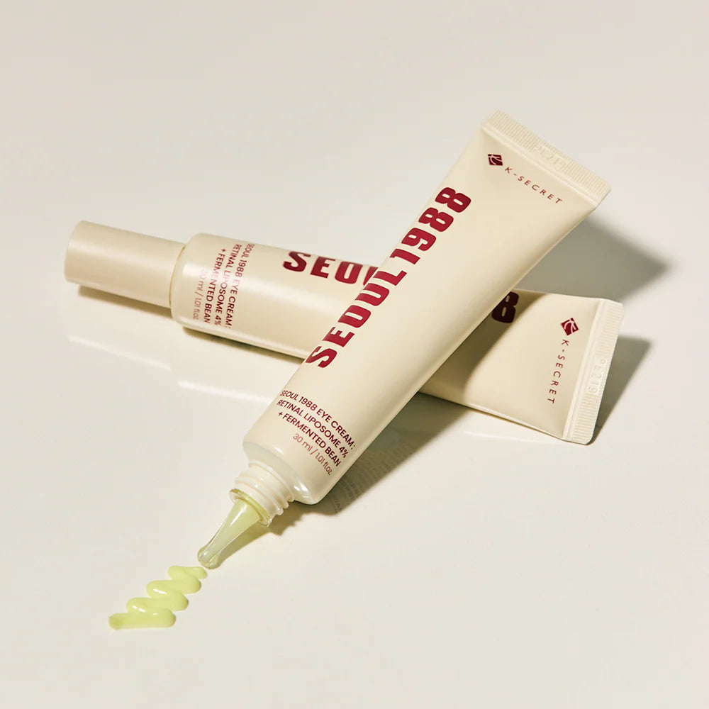 K-Secret SEOUL 1988 Eye Cream: Retinal Liposome 4% + Fermented Bean 30ml