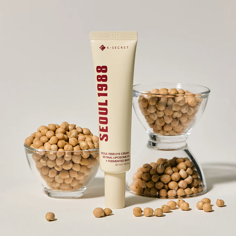 K-Secret SEOUL 1988 Eye Cream: Retinal Liposome 4% + Fermented Bean 30ml