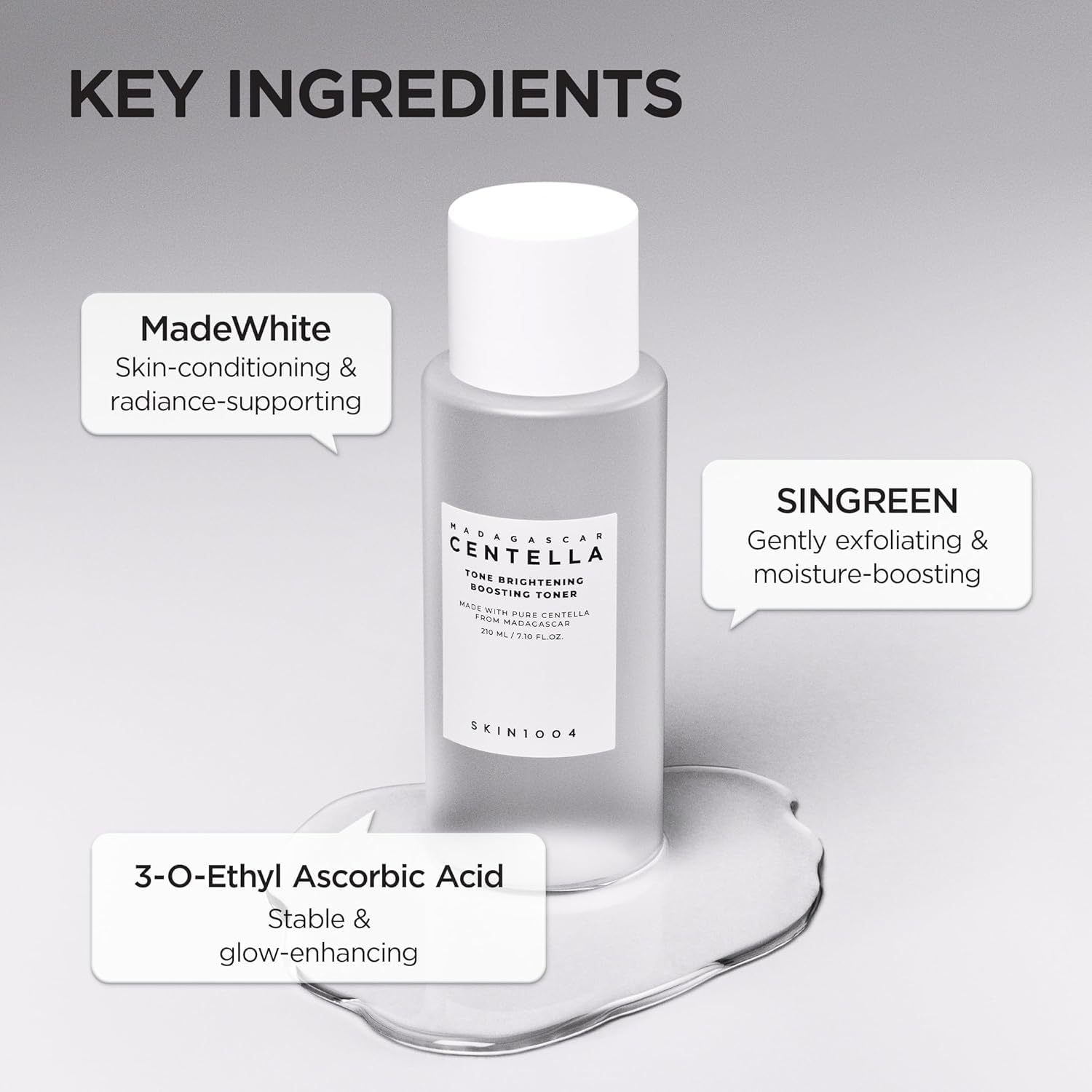 Skin1004 Madagascar Centella Tone Brightening Boosting Toner 210ml