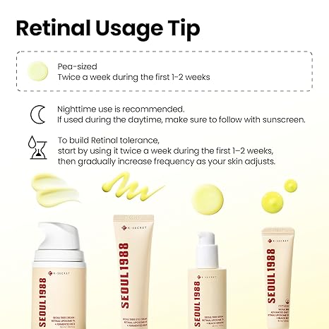 K-Secret SEOUL 1988 Cream : Retinal Liposome 1% + Fermented Rice 50ml