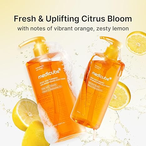 Medicube Kojic Acid Turmeric Vita Brightening Body Wash 400ml