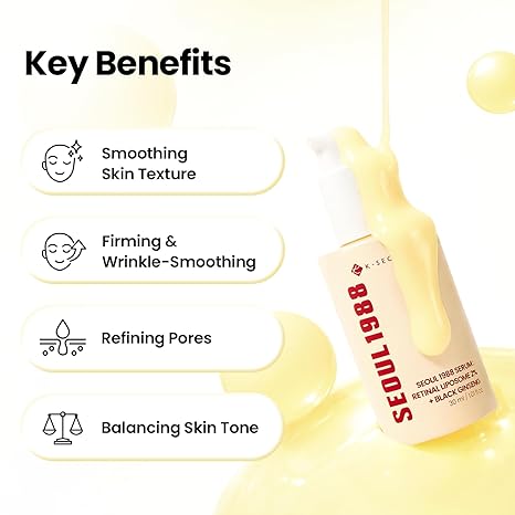 K-Secret Seoul 1988 Serum: Retinal Liposome 2% + Black Ginseng 30ml
