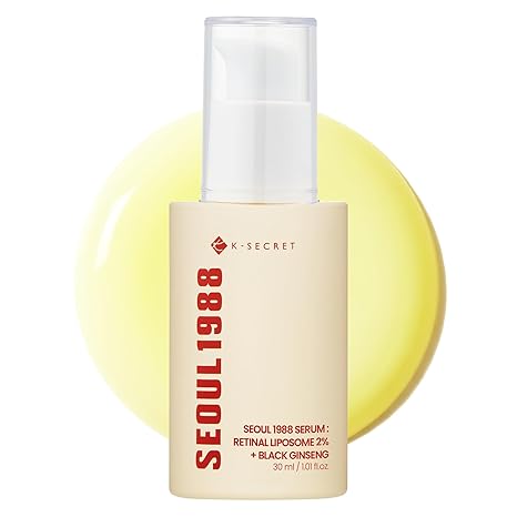 K-Secret Seoul 1988 Serum: Retinal Liposome 2% + Black Ginseng 30ml